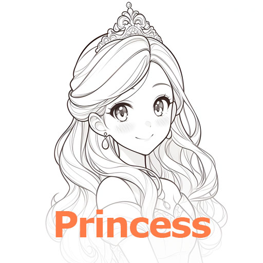 Princess Coloring Pages