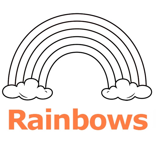 Rainbow Coloring Pages